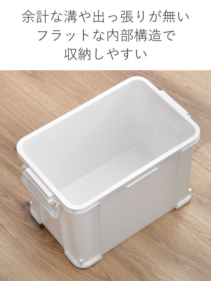 収納ボックスナチュラトラックス幅38.8×奥行24.6×高さ26cm39Lフタ付き