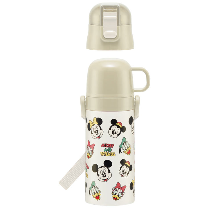 水筒400ml350ml子供用2Wayボトルミッキー＆フレンズ