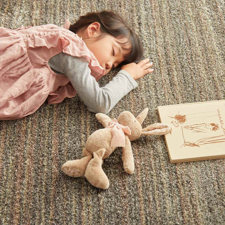 ラグスミノエオンブレー190×190cm防ダニ防炎