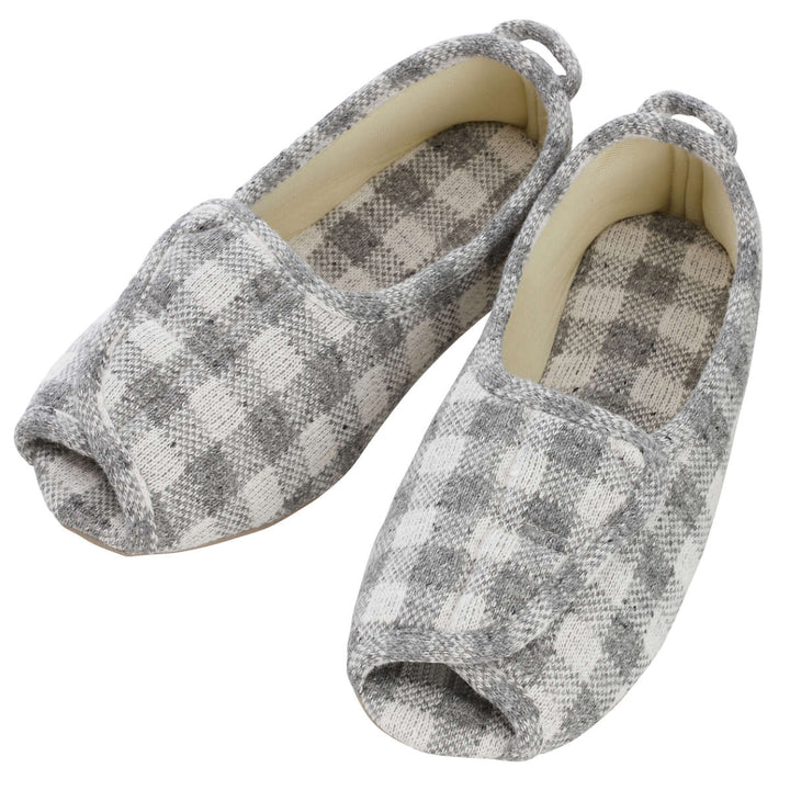 介護シューズあゆみエコオープン両足3EM～3L自宅用