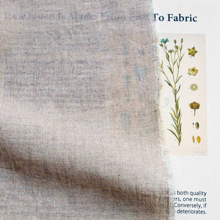 敷パッドFabtheHomeシングルファインリネンone-wash