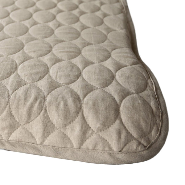 敷パッドFabtheHomeシングルファインリネンone-wash