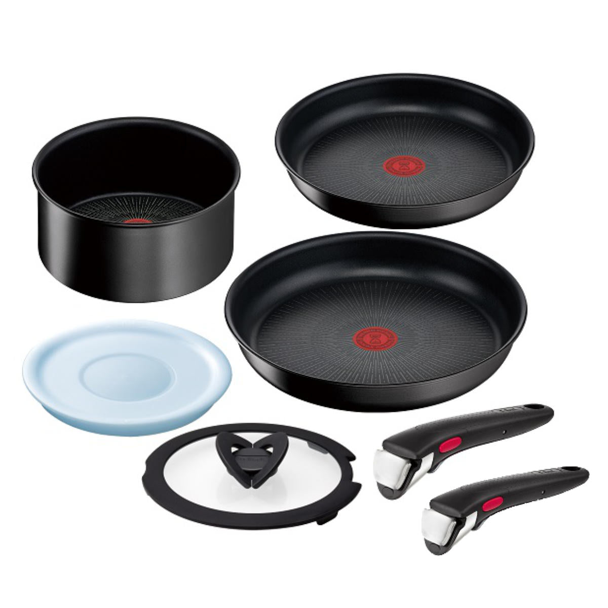 T-fal インジニオ・ネオ 6点セット+取っ手1本 IH対応 ハードチタニウム