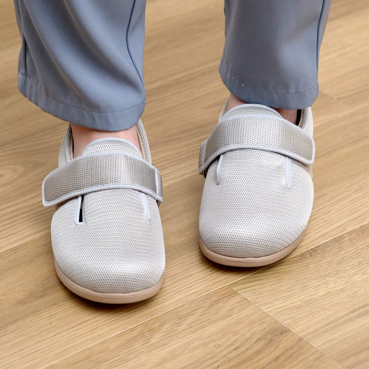 介護シューズあゆみダブルマジック2両足3ES~LL施設用