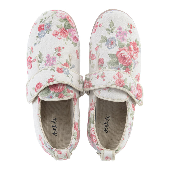 介護シューズあゆみダブルマジック2両足3EＳ～3Lローズ施設用