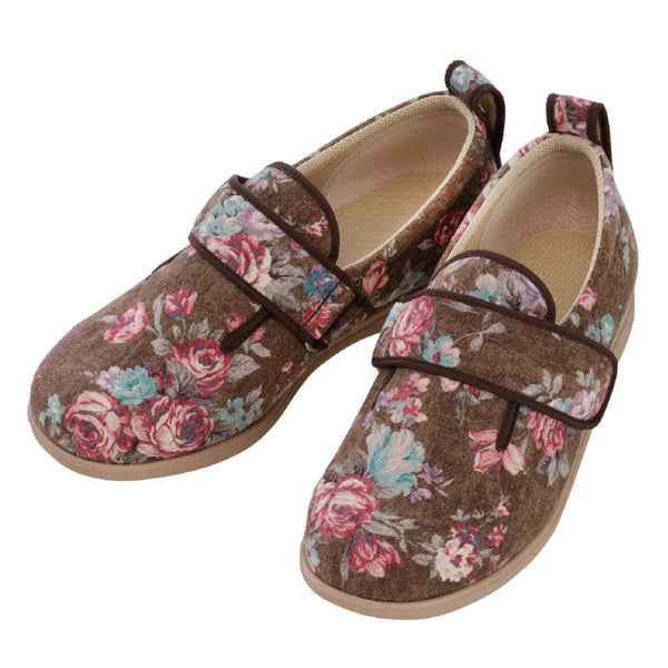 介護シューズあゆみダブルマジック2両足3EＳ～3Lローズ施設用