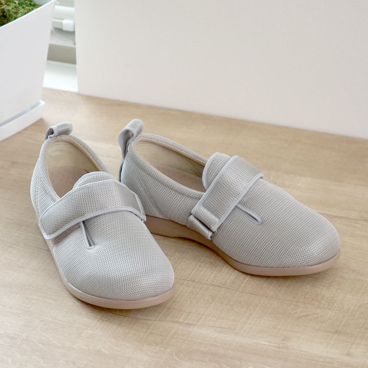 介護シューズあゆみダブルマジック2メッシュ両足3E3L～5L施設用