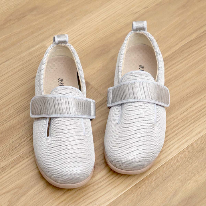 介護シューズあゆみダブルマジック2メッシュ両足3E3L～5L施設用