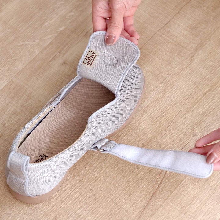 介護シューズあゆみダブルマジック2メッシュ両足3E3L～5L施設用