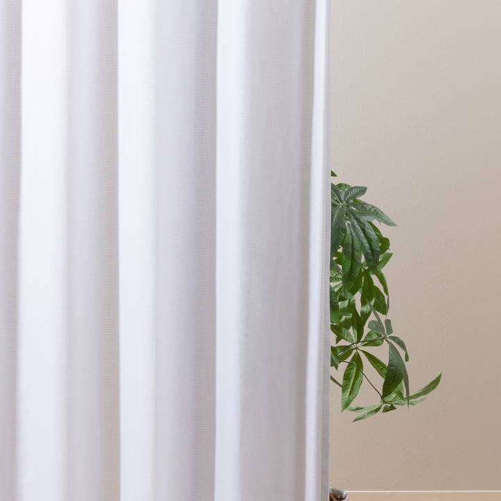 レースカーテンUVカットプライバシー幅200×丈133～238cm1枚入り