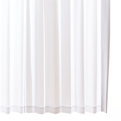 レースカーテン UVカット プライバシー 幅200×丈133～238cm 1枚入り