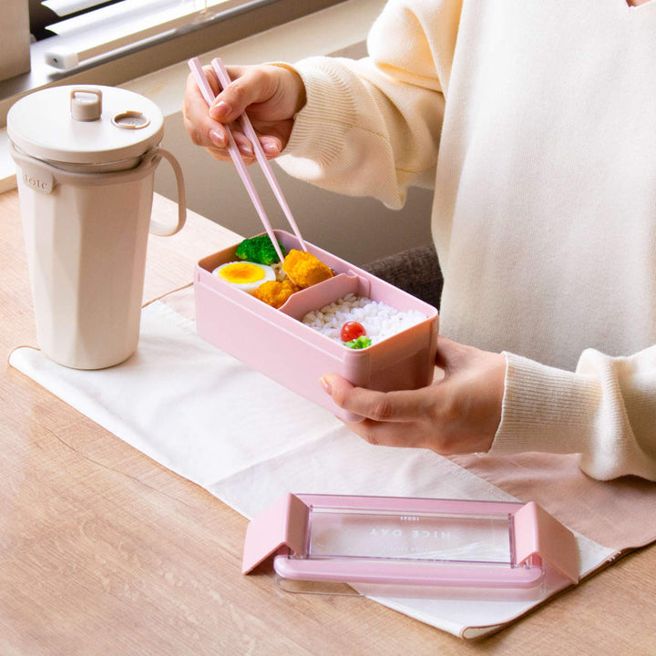 お弁当箱イージーケアランチボックス1段520ml