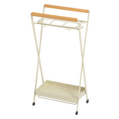 傘立て スリム アイアン 木製フレーム