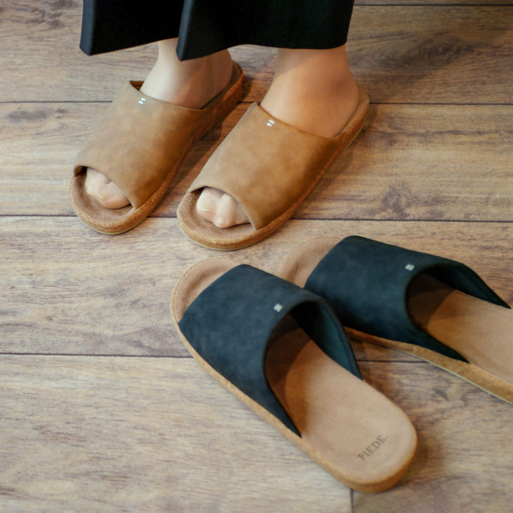 スリッパピエーデ前開き厚底MサイズLサイズ