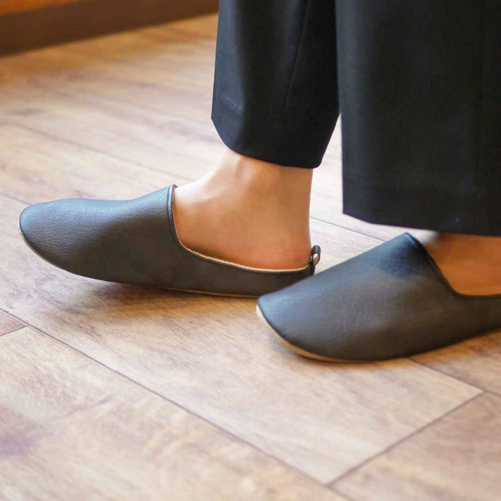 スリッパリーニエレザー調MサイズLサイズ