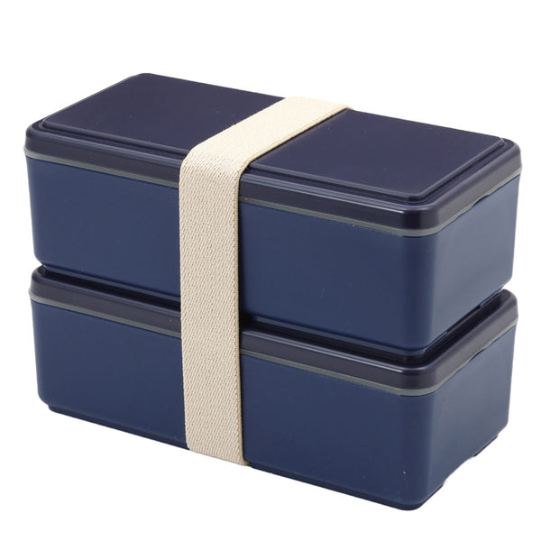 お弁当箱GEL-COOLsquareW2段1000ml