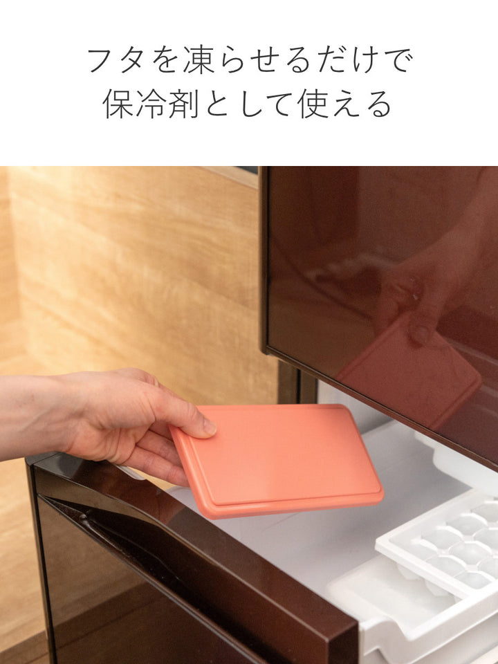 お弁当箱GEL-COOLsquareL1段500ml