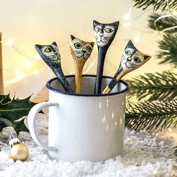 スプーンHannahTurner4本セットCatSpoonsSetOf4