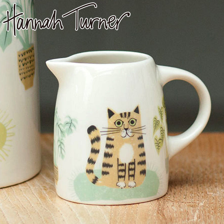 ジャグHannahTurnerCatSmallJug