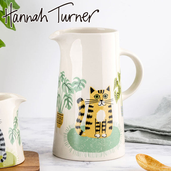 ジャグHannahTurnerCatTallJug