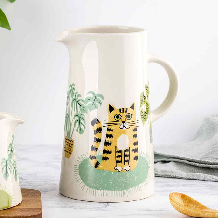 ジャグHannahTurnerCatTallJug