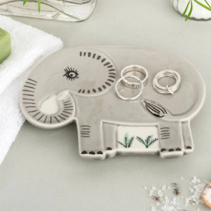 トレイHannahTurnerTrinketDish動物