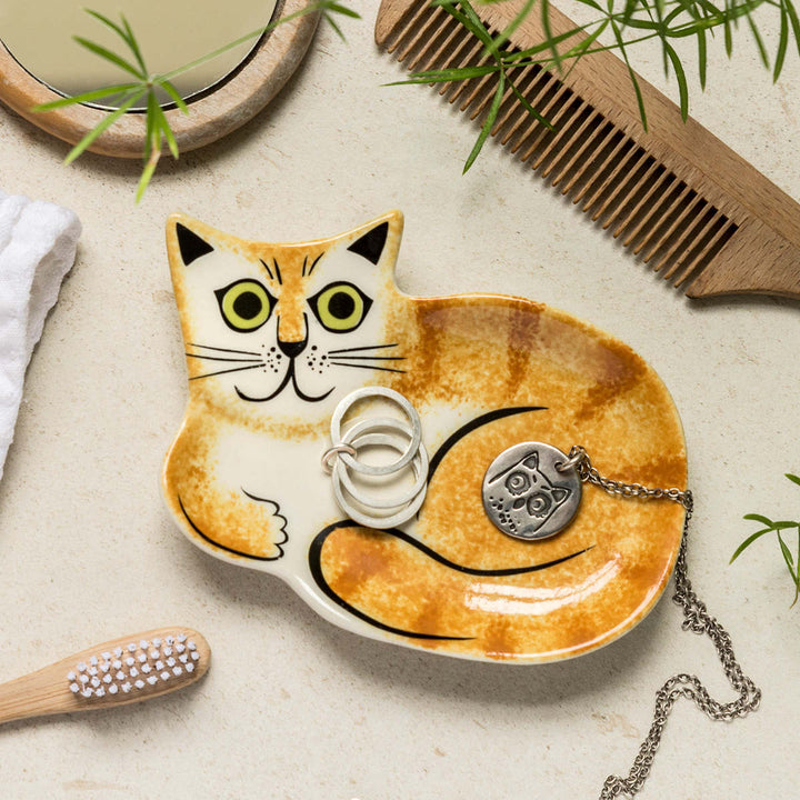 トレイHannahTurnerTrinketDish動物