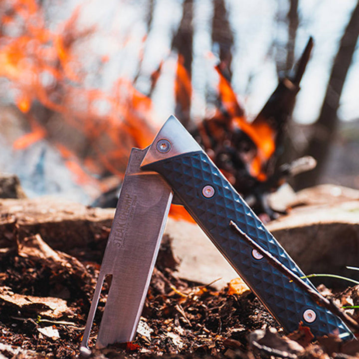 【アウトレット】包丁STEAKCHAMPCHEF’SOUTDOORFOLDINGKNIFE12cmアウトドア