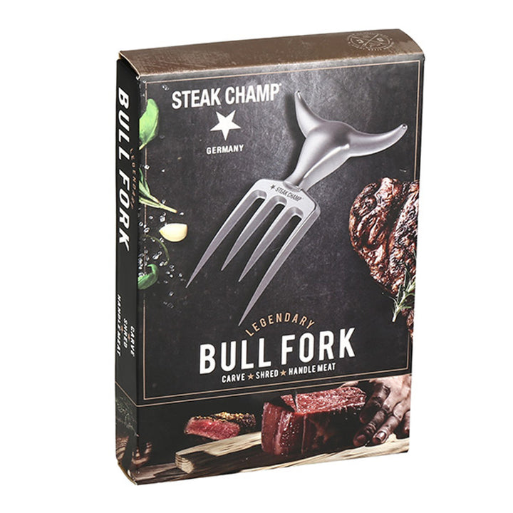 【アウトレット】ステーキSTEAKCHAMPカット用フォークBULLFORK