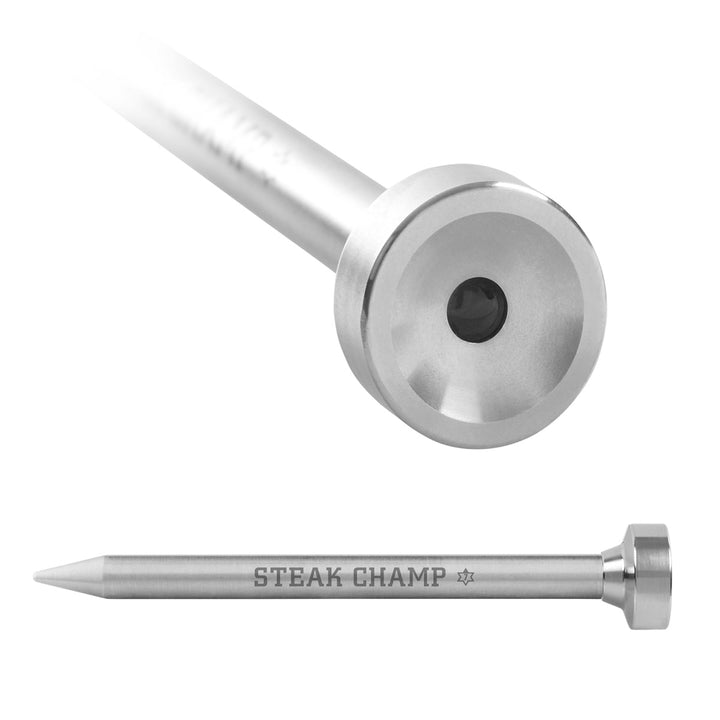 【アウトレット】ステーキSTEAKCHAMP焼き具合THERMOMETER3COLORLED