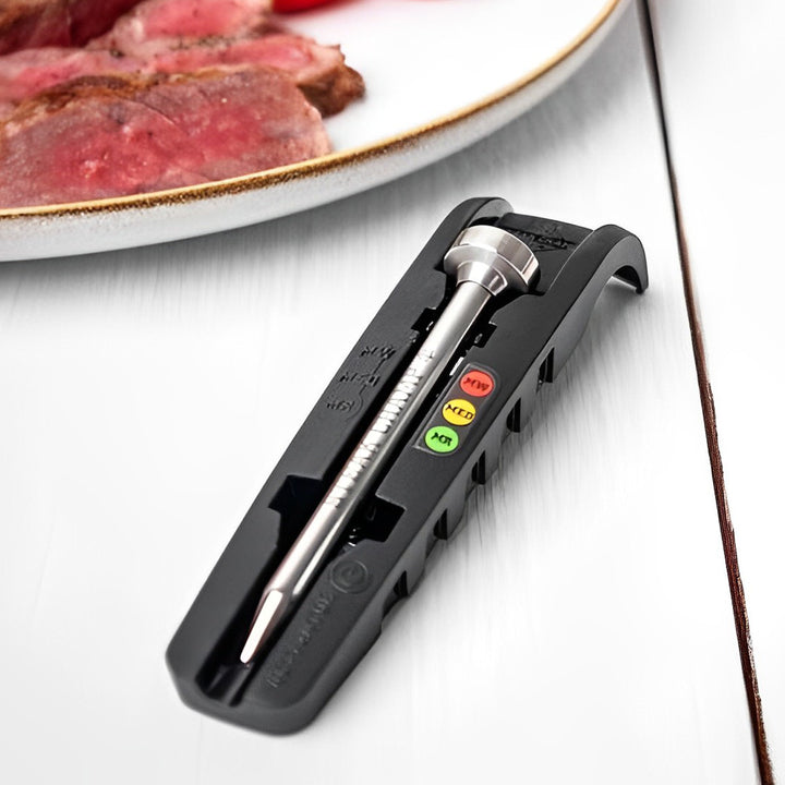 【アウトレット】ステーキSTEAKCHAMP焼き具合THERMOMETER3COLORLED