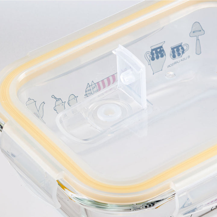 保存容器650mガラス保存容器Ｍリサラーソン