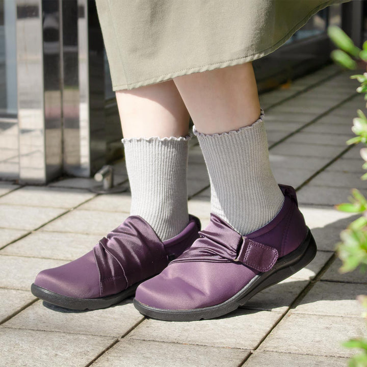 介護シューズあゆみエレガントマジック両足3ES～3L外出用