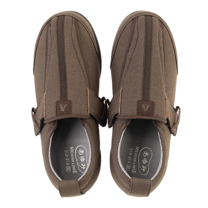 介護シューズあゆみつま先ひろびろサポート両足3ES～5L施設用