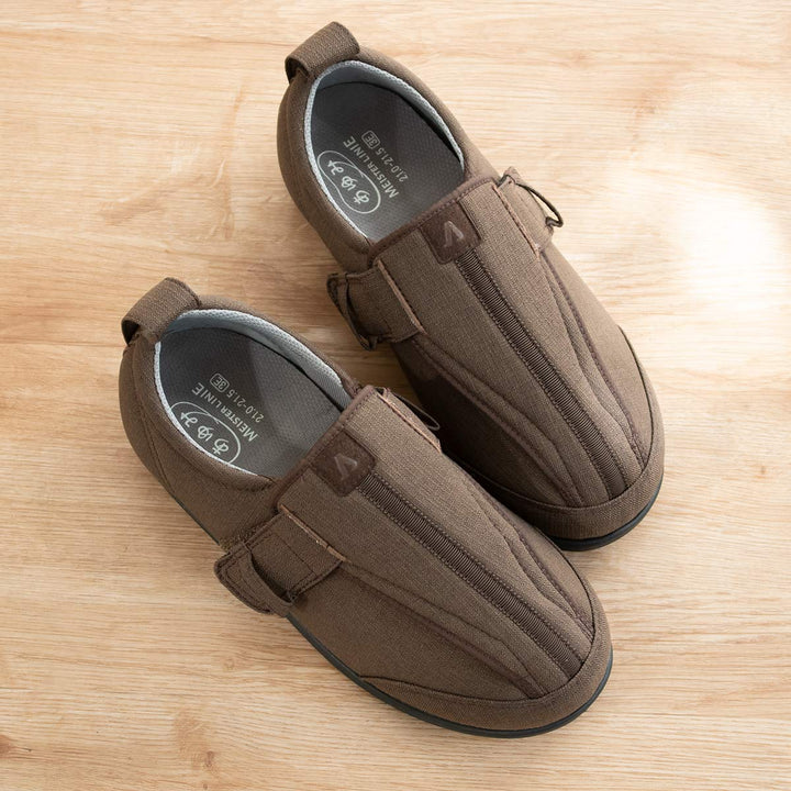 介護シューズあゆみつま先ひろびろサポート両足3ES～5L施設用