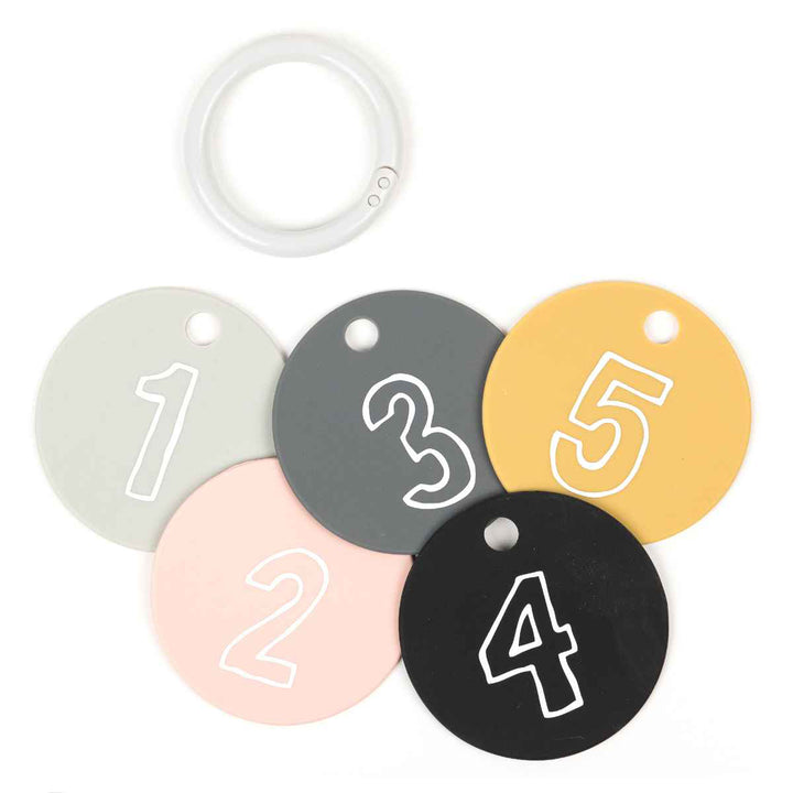 ベビートイ０ヶ月～シリコン製TeethingFlashcards