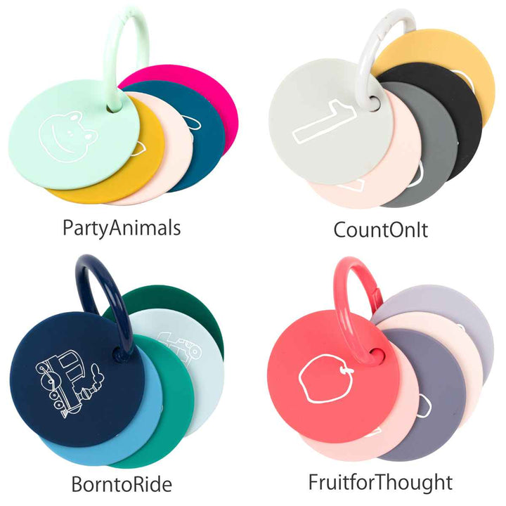 ベビートイ０ヶ月～シリコン製TeethingFlashcards