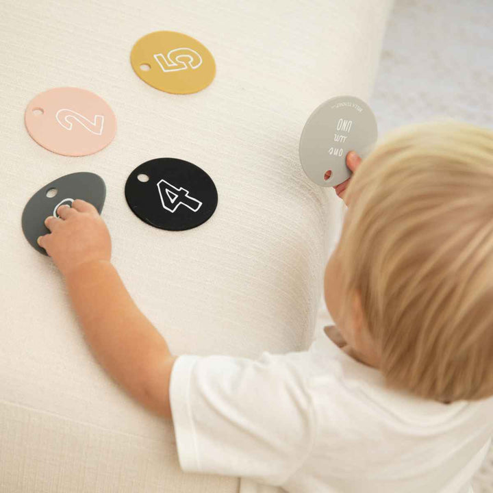 ベビートイ０ヶ月～シリコン製TeethingFlashcards