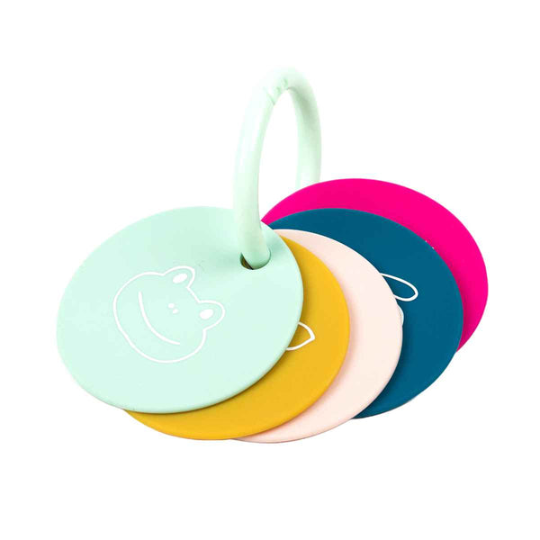 ベビートイ０ヶ月～シリコン製TeethingFlashcards