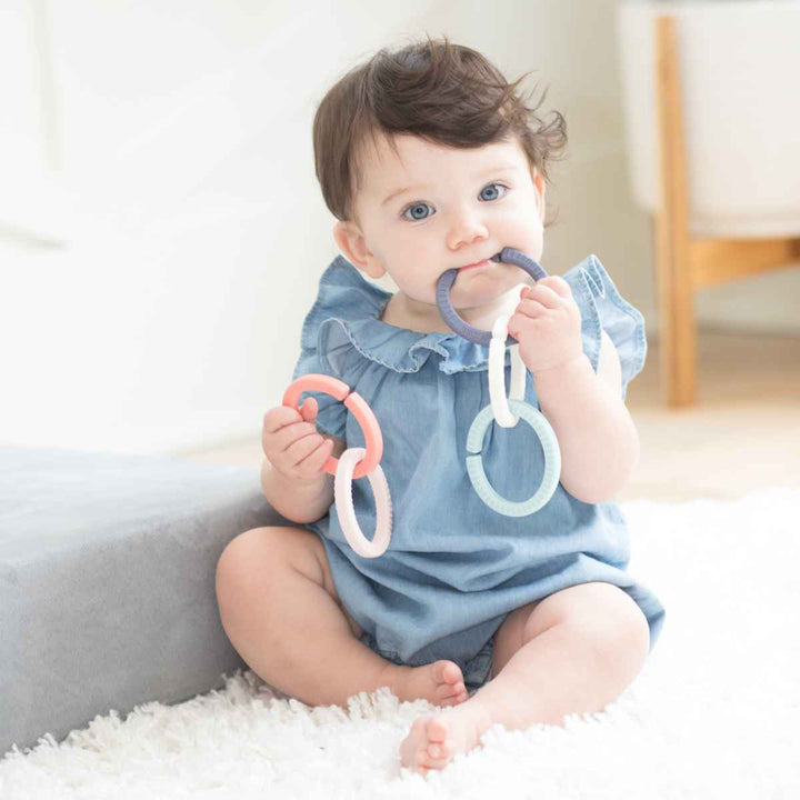 ベビートイ０ヶ月～シリコン製HappyLinks