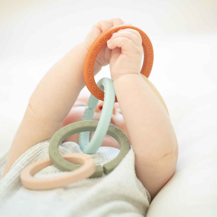 ベビートイ０ヶ月～シリコン製HappyLinks