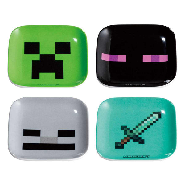 プレートメラミンミニプレート4枚入りキャラクター