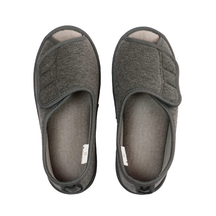 介護シューズあゆみやわらか底でフィット前開き両足3EM～LL自宅用