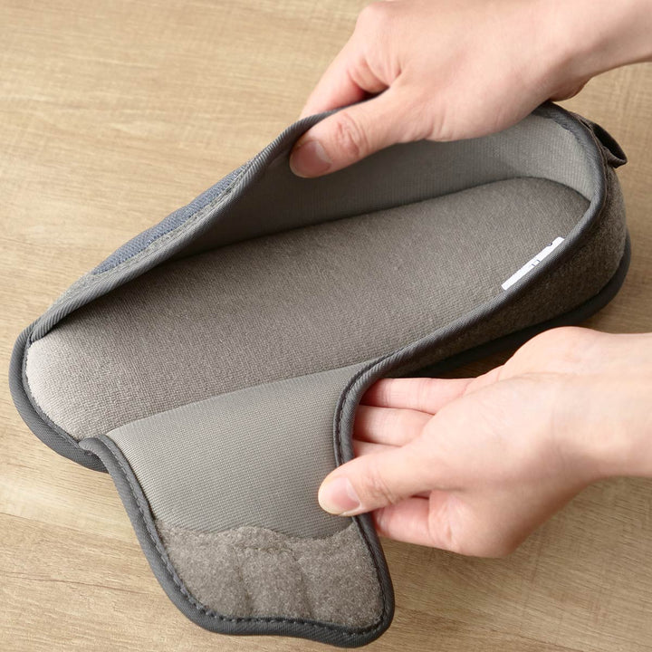 介護シューズあゆみやわらか底でフィット前開き両足3EM～LL自宅用