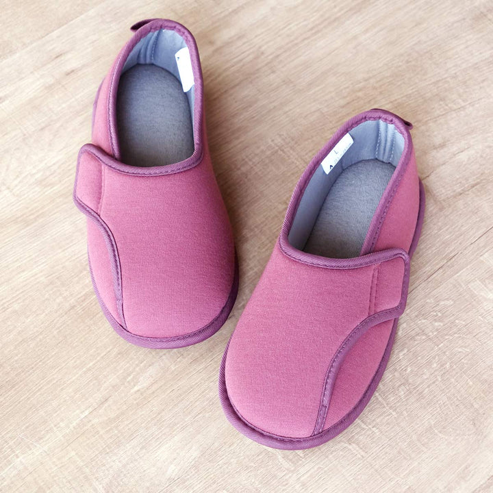 介護シューズあゆみやわらか底でフィット前とじ両足3EM～LL自宅用