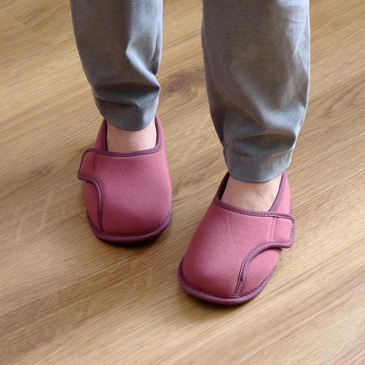 介護シューズあゆみやわらか底でフィット前とじ両足3EM～LL自宅用