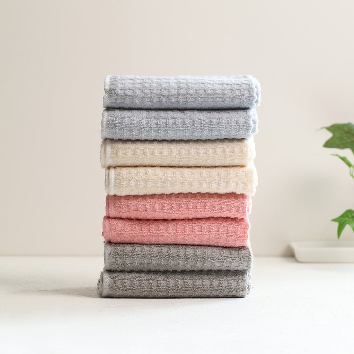 フェイスタオル32×78cmふんわりPLUS無撚糸