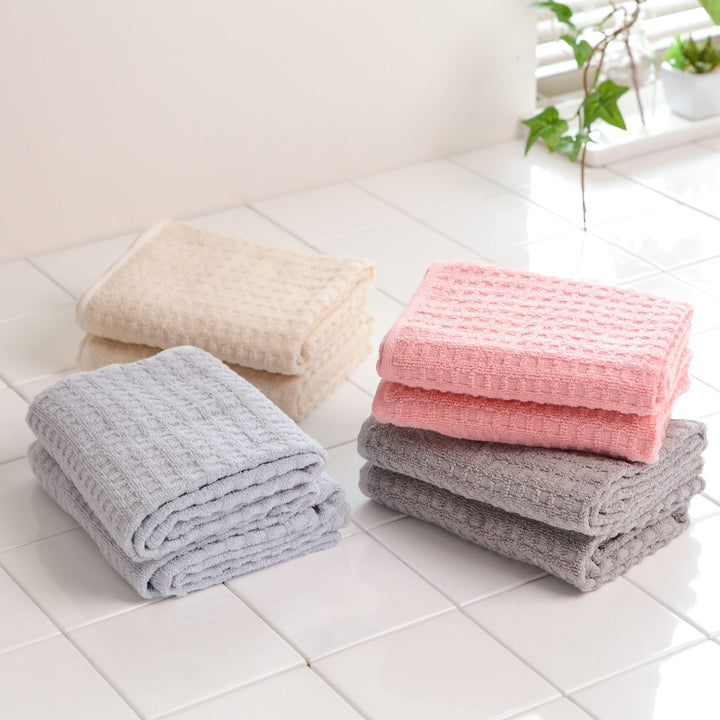 フェイスタオル32×78cmふんわりPLUS無撚糸