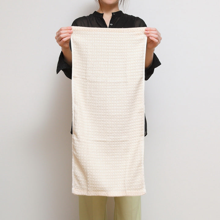 フェイスタオル32×78cmふんわりPLUS無撚糸