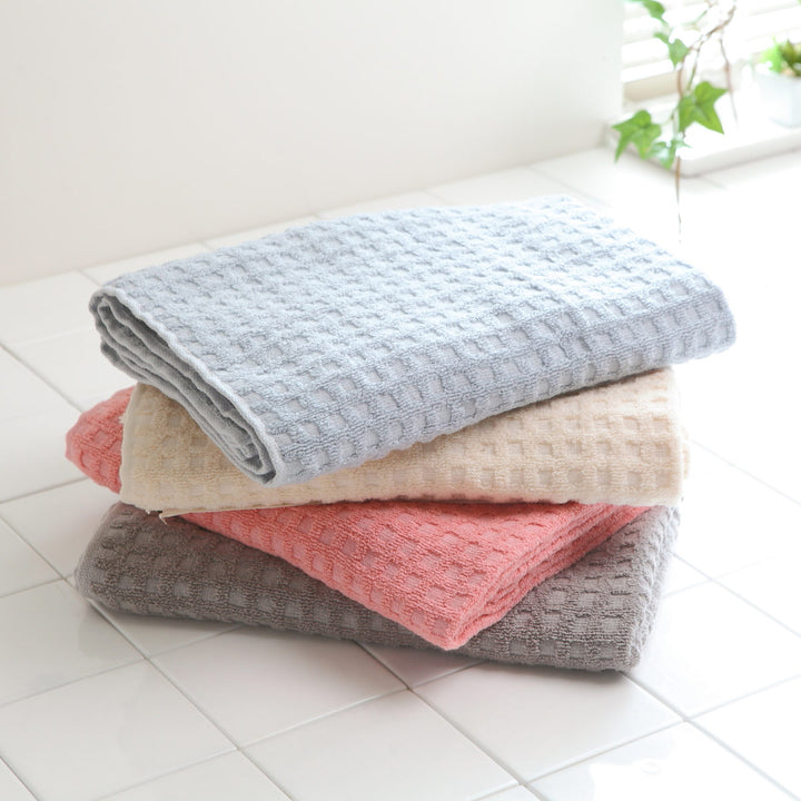 バスタオル60×120cmふんわりPLUS無撚糸